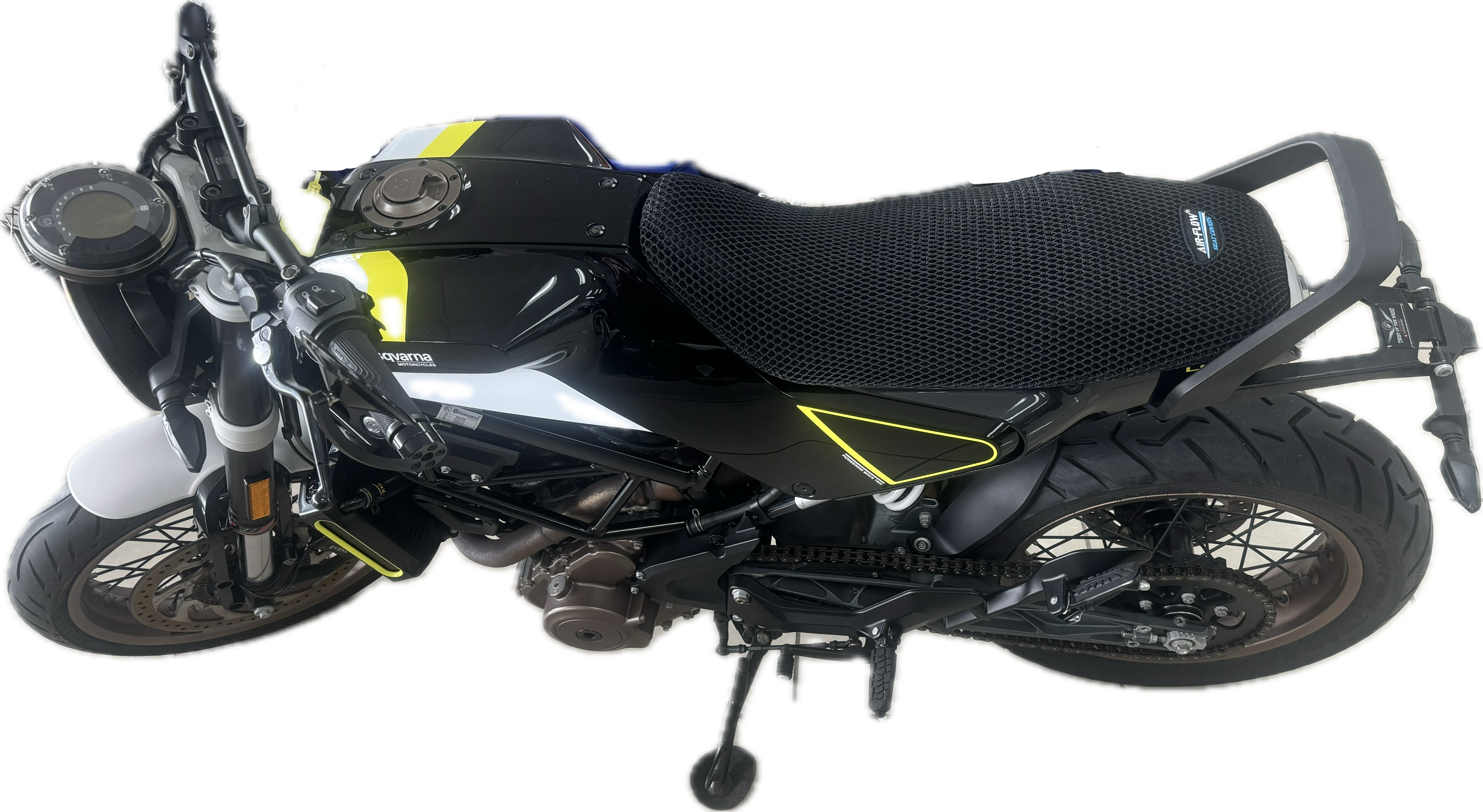 Motorcycle Riding Air Flow 3D Mesh Motorcycle Seat Cover | Breathable & Custom-Fit | Air-Flow ...